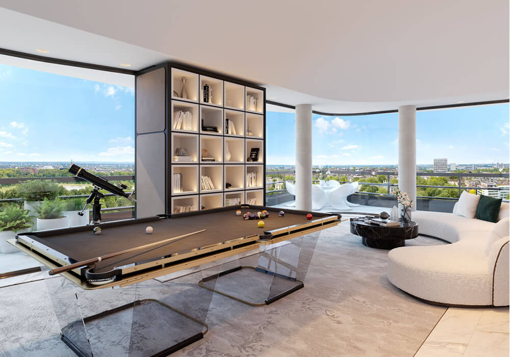 The Park Modern Penthouse Overlooking London’s Hyde Park