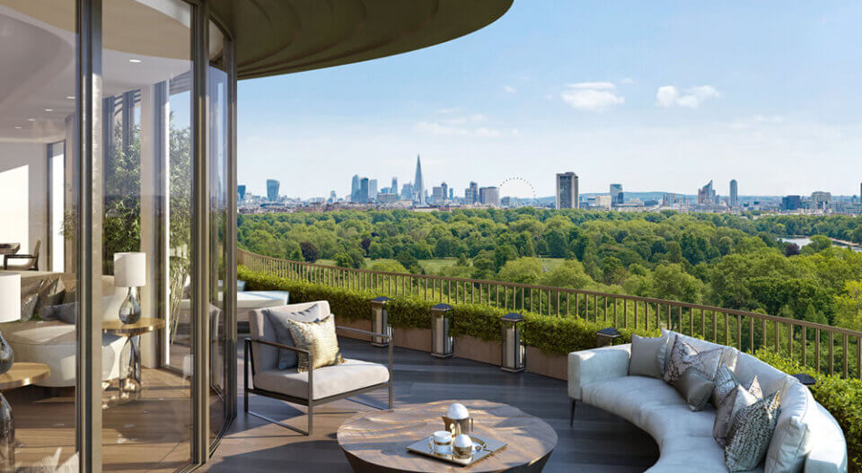 The Park Modern Penthouse Overlooking London’s Hyde Park