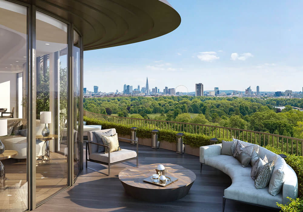 The Park Modern Penthouse Overlooking London’s Hyde Park