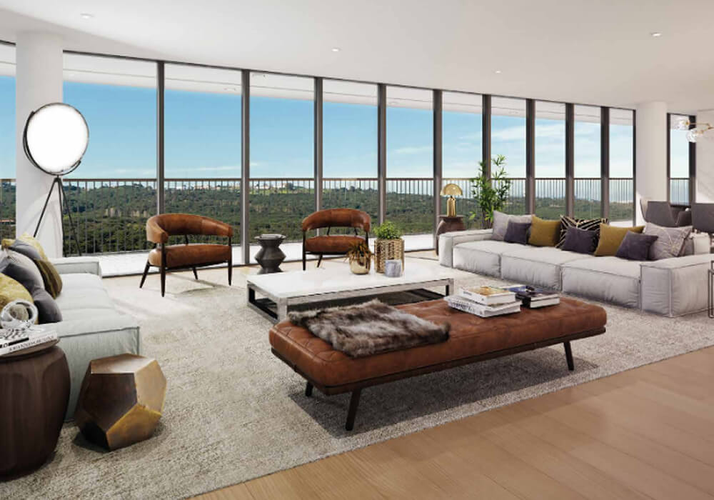 Lisbon's Tallest Residential Tower Luxury Apartments